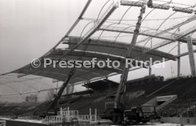 16.02.93 VfB Stuttgart Baustelle Neckarstadion