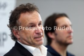 Stuttgarter Kickers Pressekonferenz