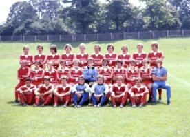 15.07.77 FC Bayern M&uuml;nchen Fototermin 1977/1978