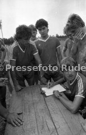 04.07.85 VfB Stuttgart Amateure Training