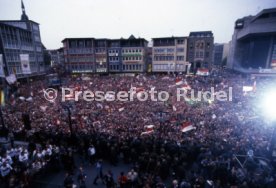 26.05.1984 VfB Stuttgart Meisterschaft 1984 Empfang Rathaus