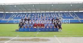 21.07.23 Karlsruher SC Fototermin Saison 2023/2024