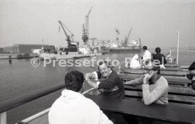 19.08.84 VfB Stuttgart Gerhard Mayer-Vorfelder Hafen Rotterdam