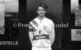 01.07.93 U19 VfB Stuttgart Fototermin Saison 1993/1994