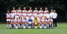 25.07.86 VfB Stuttgart Fototermin 1986/1987