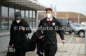 23.01.22 VfB Stuttgart Abflug Trainingslager Marbella