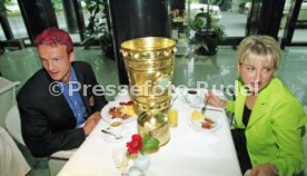 14.06.97 VfB Stuttgart Party DFB-Pokal Sieg 1997