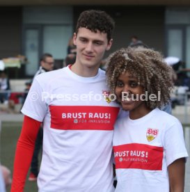 VFB Stuttgart PFIFF Aktionstag beim VFL Stuttgart