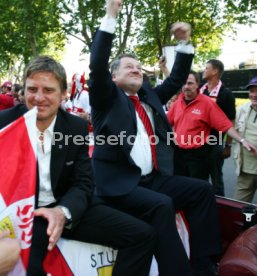 19.05.07 VfB Stuttgart Meisterschaft 2007 Autokorso