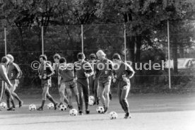 13.10.83 VfB Stuttgart Training