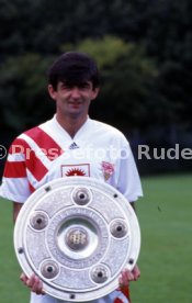 10.07.1992 VfB Stuttgart Fototermin Meisterschaft
