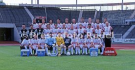 08.07.97 VfB Stuttgart Fototermin Saison 1997/1998