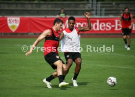 VfB Stuttgart Trainingslager Grassau 2018