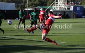 VfB Stuttgart Trainingslager La Manga 2019 Testspiel VfB Stuttgart - Cercle Br&uuml;gge