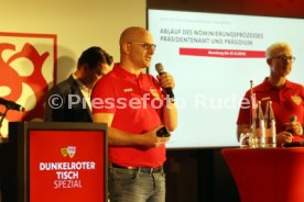 06.02.25 VfB Stuttgart Dunkelroter Tisch