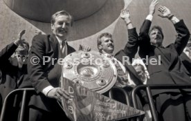 17.05.1992 VfB Stuttgart Meisterschaft Empfang im Stadion