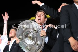 19.05.07 VfB Stuttgart Meisterschaft 2007 Empfang Schlossplatz