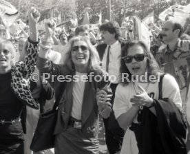 17.05.1992 VfB Stuttgart Meisterschaft Empfang im Stadion