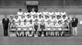28.06.88 Karlsruher SC Fototermin Saison 1988/1989