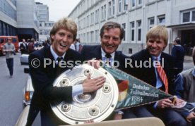 26.05.1984 VfB Stuttgart Meisterschaft 1984 Autokorso Bad Cannstatt