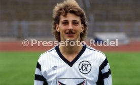 30.07.90 Karlsruher SC Fototermin Saison 1990/1991