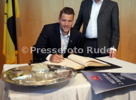 VfB Stuttgart Empfang Rathaus Meisterschaft 2. Bundesliga