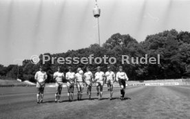 03.07.85 Stuttgarter Kickers Fototermin