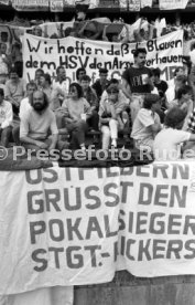 DFB-Pokal Finale 1987 Hamburger SV - Stuttgarter Kickers