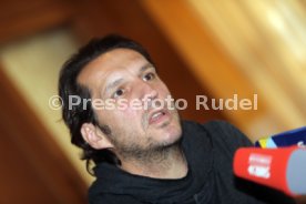 Stuttgarter Kickers Pressekonferenz