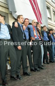 15.06.97 VfB Stuttgart Empfang am Rathaus DFB-Pokal Sieg 1997