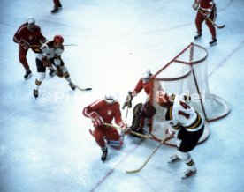 Olympia 1976 Eishockey Polen - BR Deutschland