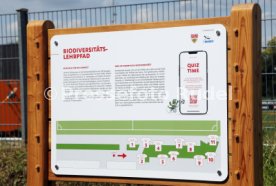 18.07.24 VfB Stuttgart Vorstellung Biodiversit&auml;ts-Lehrpfad