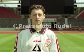 08.07.97 VfB Stuttgart Fototermin Saison 1997/1998