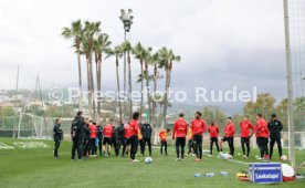 25.01.22 VfB Stuttgart Trainingslager Marbella 2022