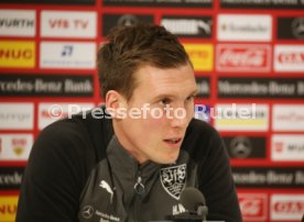 VfB Stuttgart PK Trainer Hannes Wolf