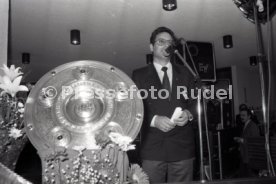 26.05.1984 VfB Stuttgart Meisterschaft 1984 Empfang Rathaus