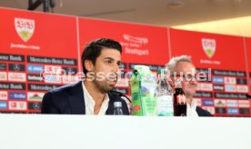 12.09.22 VfB Stuttgart PK Khedira, Lahm, Gentner