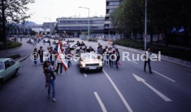 26.05.1984 VfB Stuttgart Meisterschaft 1984 Autokorso Bad Cannstatt