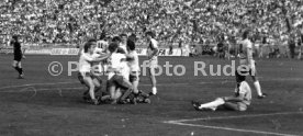 DFB-Pokal Finale 1987 Hamburger SV - Stuttgarter Kickers