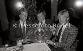 26.05.1984 VfB Stuttgart Meisterschaft 1984 Empfang Rathaus