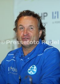 Stuttgarter Kickers Pressekonferenz