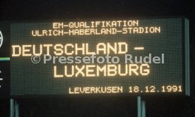 18.12.91 Deutschland - Luxemburg