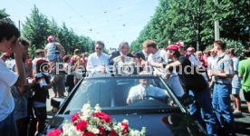 17.05.1992 VfB Stuttgart Meisterschaft Autokorso