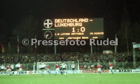 18.12.91 Deutschland - Luxemburg