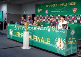22.05.26 VfB Stuttgart Pressekonferenz DFB-Pokal Finale 2025/2026 Berlin