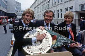 26.05.1984 VfB Stuttgart Meisterschaft 1984 Autokorso Bad Cannstatt