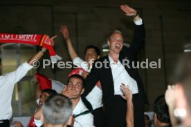 19.05.07 VfB Stuttgart Meisterschaft 2007 Empfang Schlossplatz