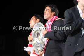 19.05.07 VfB Stuttgart Meisterschaft 2007 Empfang Schlossplatz