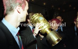 14.06.97 VfB Stuttgart Party DFB-Pokal Sieg 1997