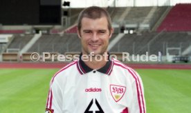 08.07.97 VfB Stuttgart Fototermin Saison 1997/1998